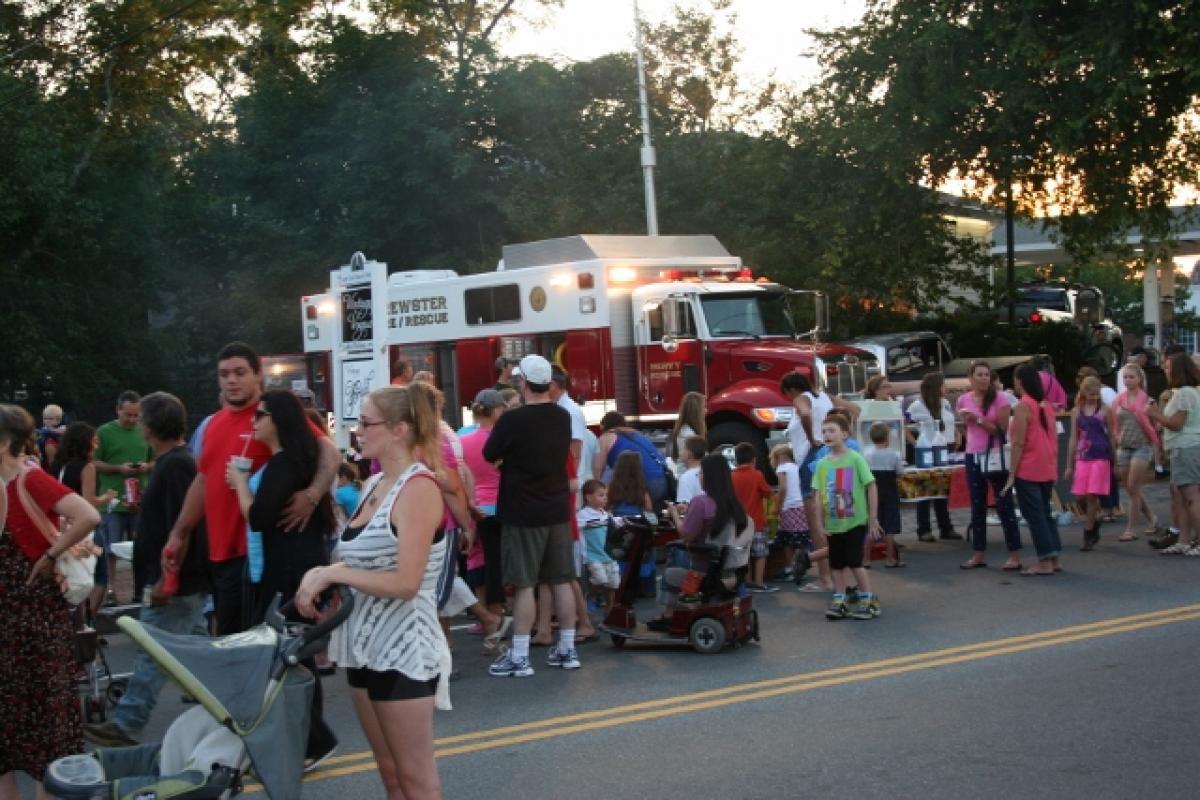 People at the block party 2
