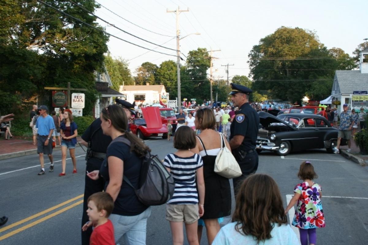 People at the block party 7