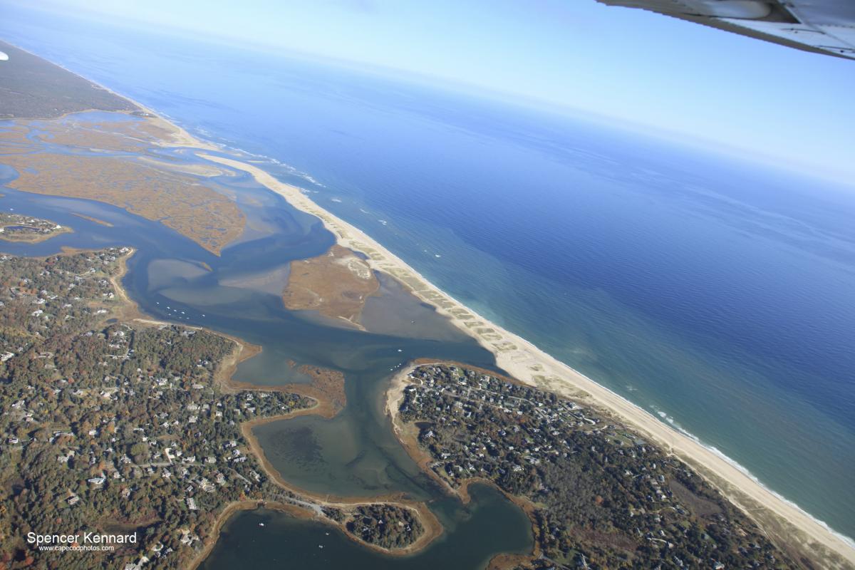 Aerial photo of Nauset Estuary 19