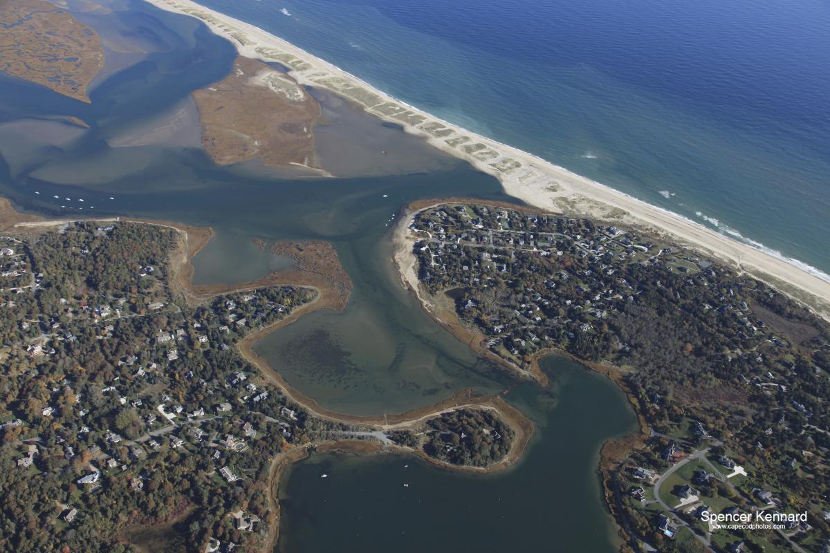 Aerial photo of Nauset Estuary 18