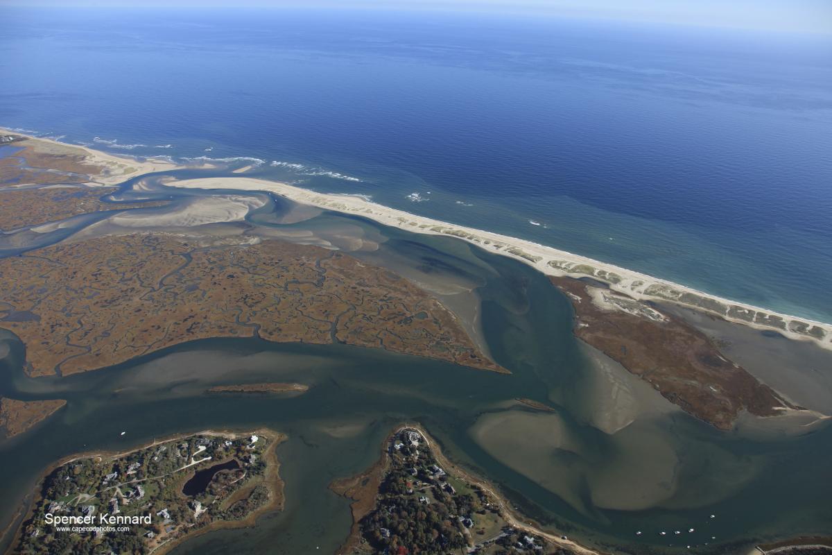 Aerial photo of Nauset Estuary 16