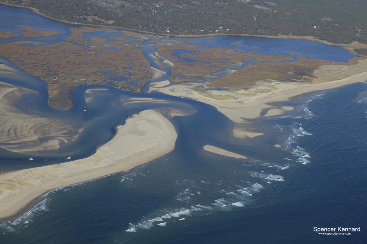Aerial photo of Nauset Estuary 5