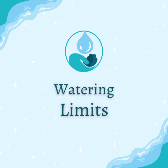 watering limits